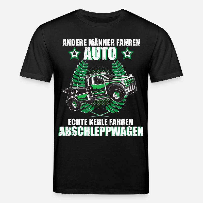 Abschleppwagen Abschlepper Abschleppdienst Fahrer - Stanley/Stella Unisex Bio-T-Shirt CREATOR  - Schwarz