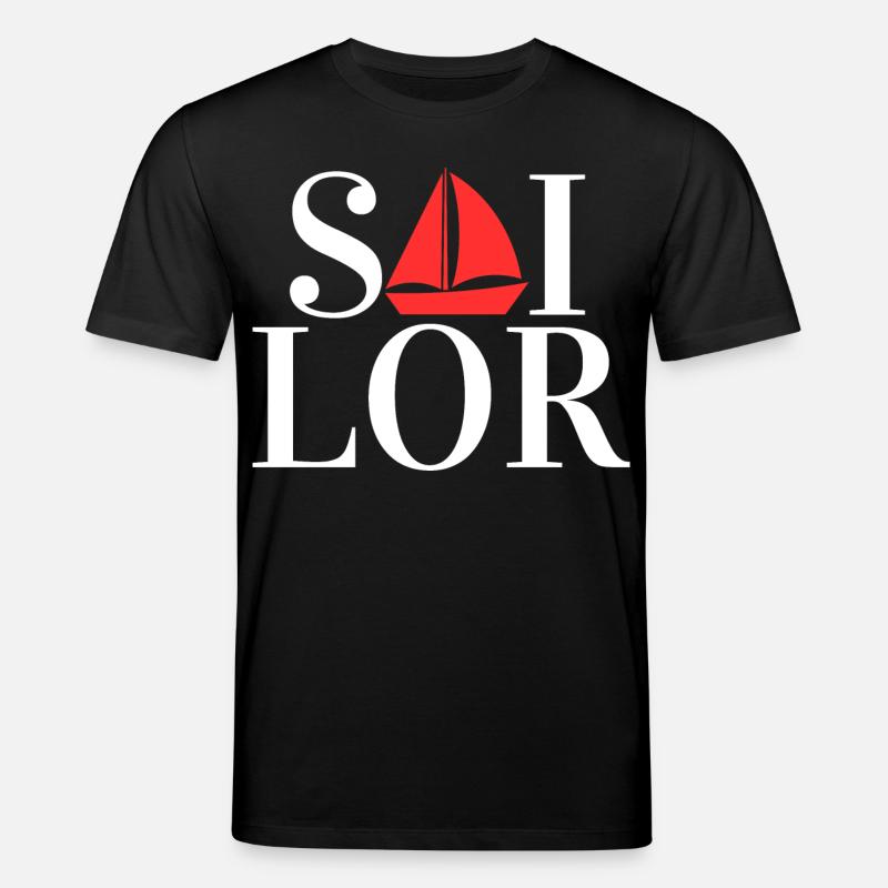 Capitaine Sailor Sailing - T-shirt bio CREATOR Stanley/Stella Unisexe - noir