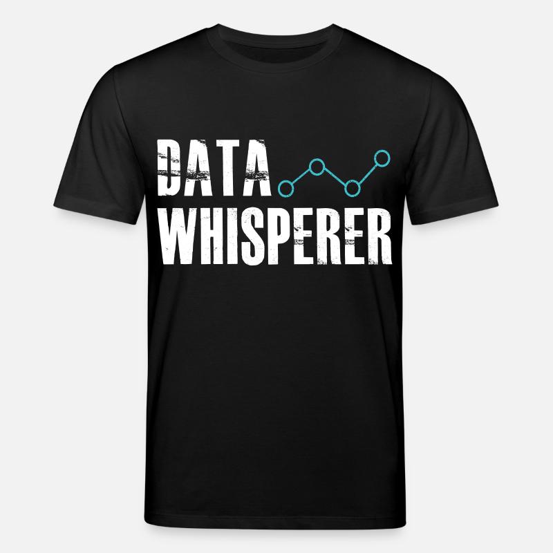 Data Whisperer Science Analyst Ingénieur logiciel - T-shirt bio CREATOR Stanley/Stella Unisexe - noir