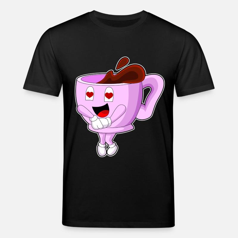 Tasse Kaffee - Stanley/Stella Unisex Bio-T-Shirt CREATOR - Schwarz
