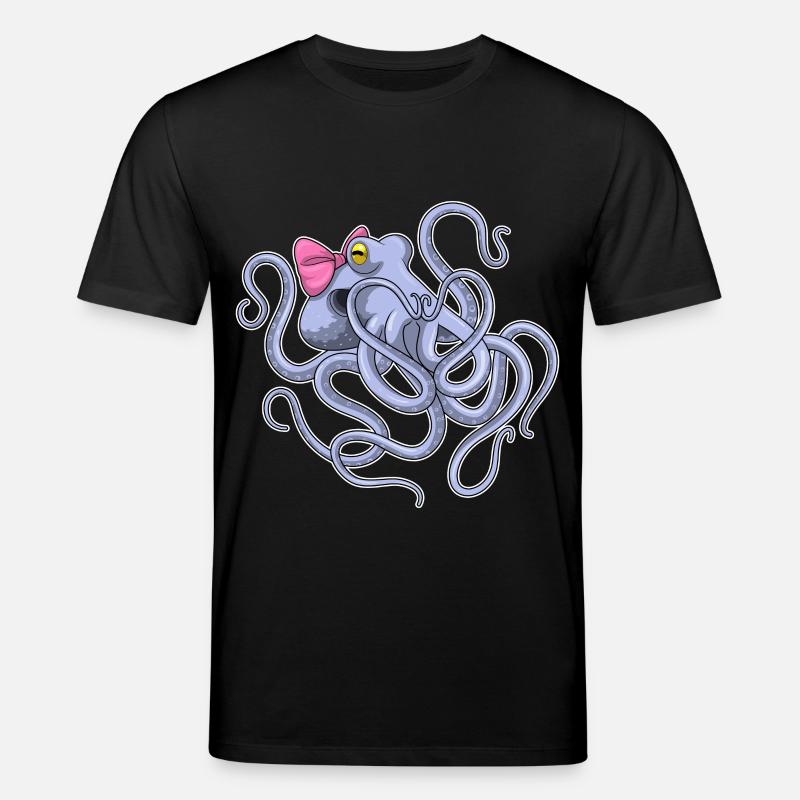 Boucle de pieuvre - T-shirt bio CREATOR Stanley/Stella Unisexe - noir
