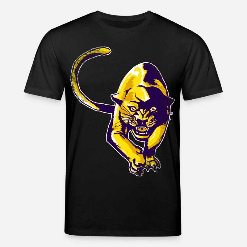 Panthère dorée - T-shirt bio CREATOR Stanley/Stella Unisexe - noir