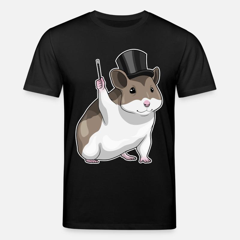 Baguette magique de hamster - T-shirt bio CREATOR Stanley/Stella Unisexe - noir
