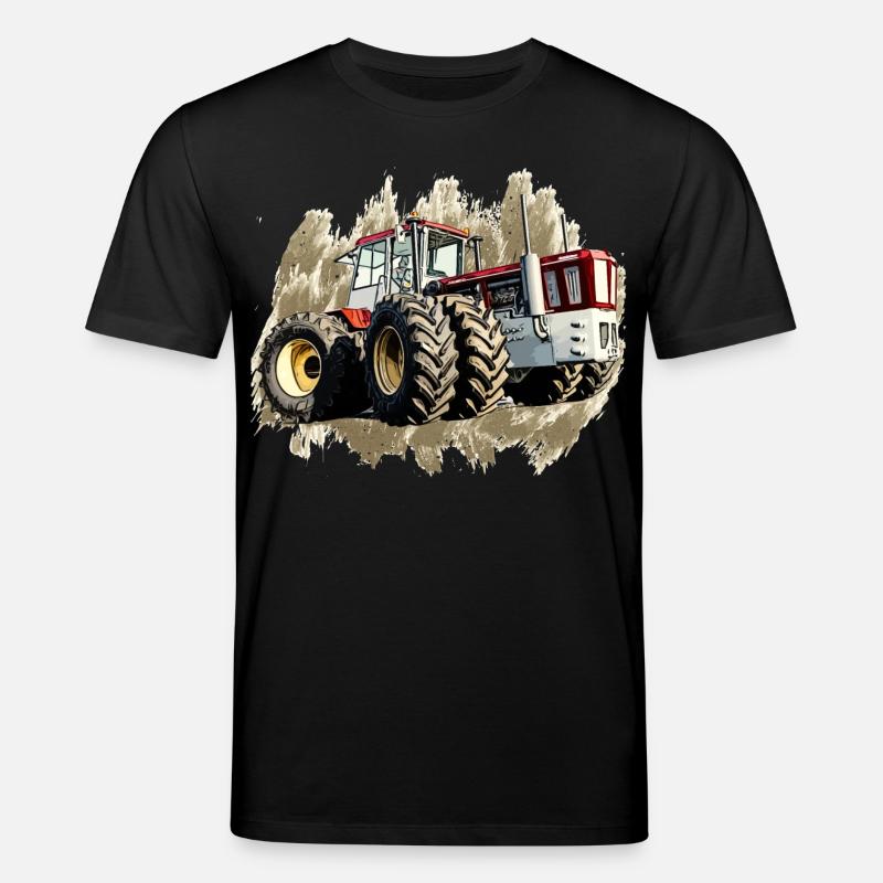 Tracteur Géant - T-shirt bio CREATOR Stanley/Stella Unisexe - noir