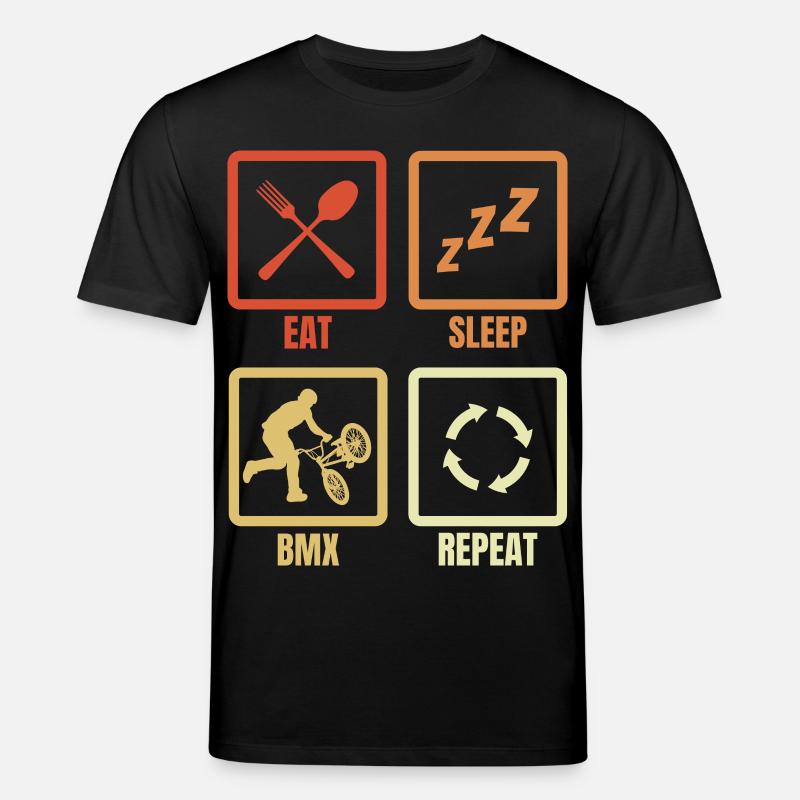 BMX Routine - T-shirt bio CREATOR Stanley/Stella Unisexe - noir