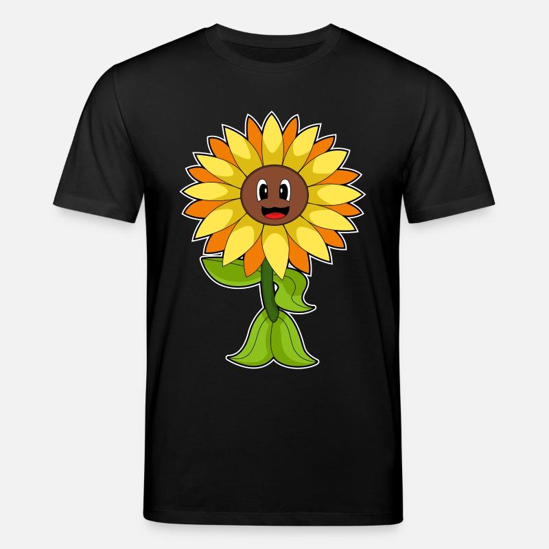 Fleurs de tournesol - T-shirt bio CREATOR Stanley/Stella Unisexe - noir