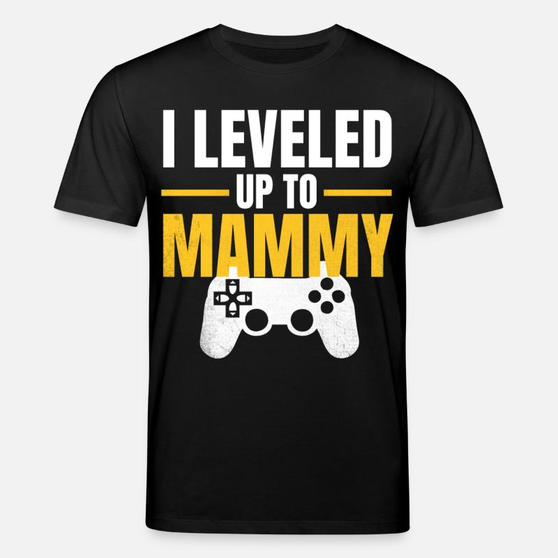 Level Up Mama Gamer - Stanley/Stella Unisex Bio-T-Shirt CREATOR  - Schwarz