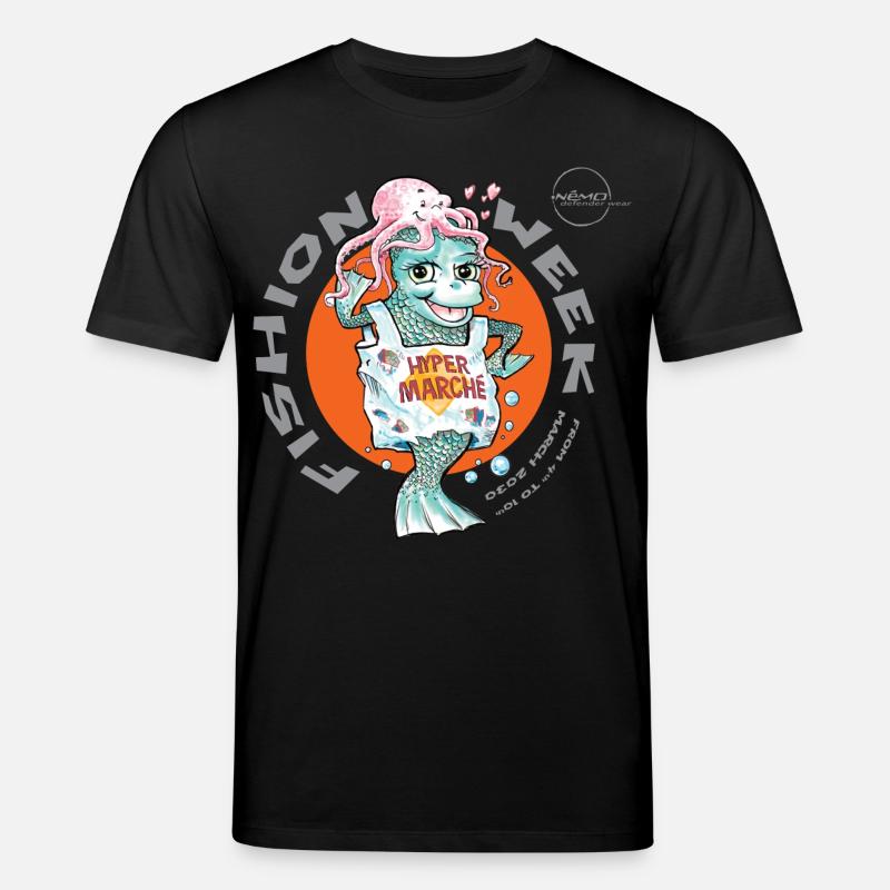 Fishion Week von . Nemo - Stanley/Stella Unisex Bio-T-Shirt CREATOR  - Schwarz
