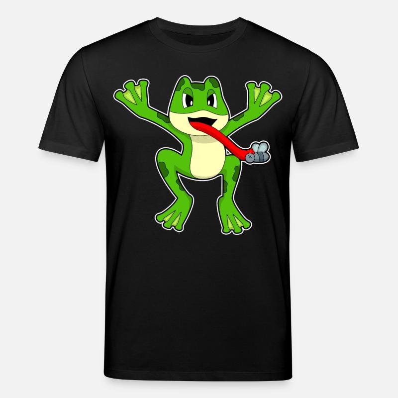 Mouche grenouille - T-shirt bio CREATOR Stanley/Stella Unisexe - noir