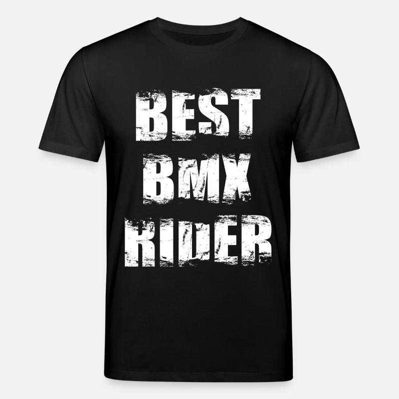 BMX Radfahrer Spruch - Stanley/Stella Unisex Bio-T-Shirt CREATOR  - Schwarz
