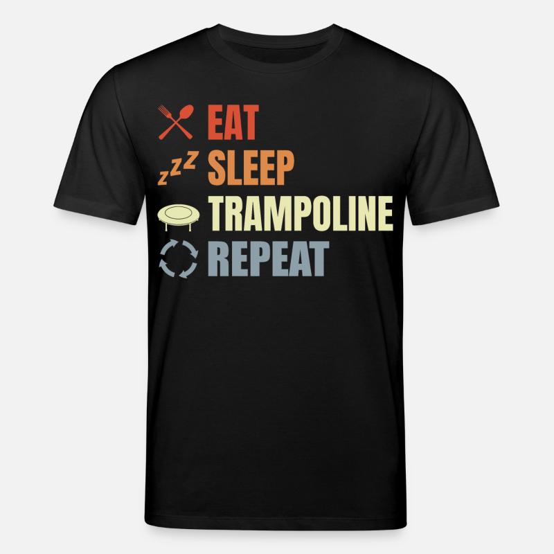 Trampolinspringen Routine - Stanley/Stella Unisex Bio-T-Shirt CREATOR  - Schwarz
