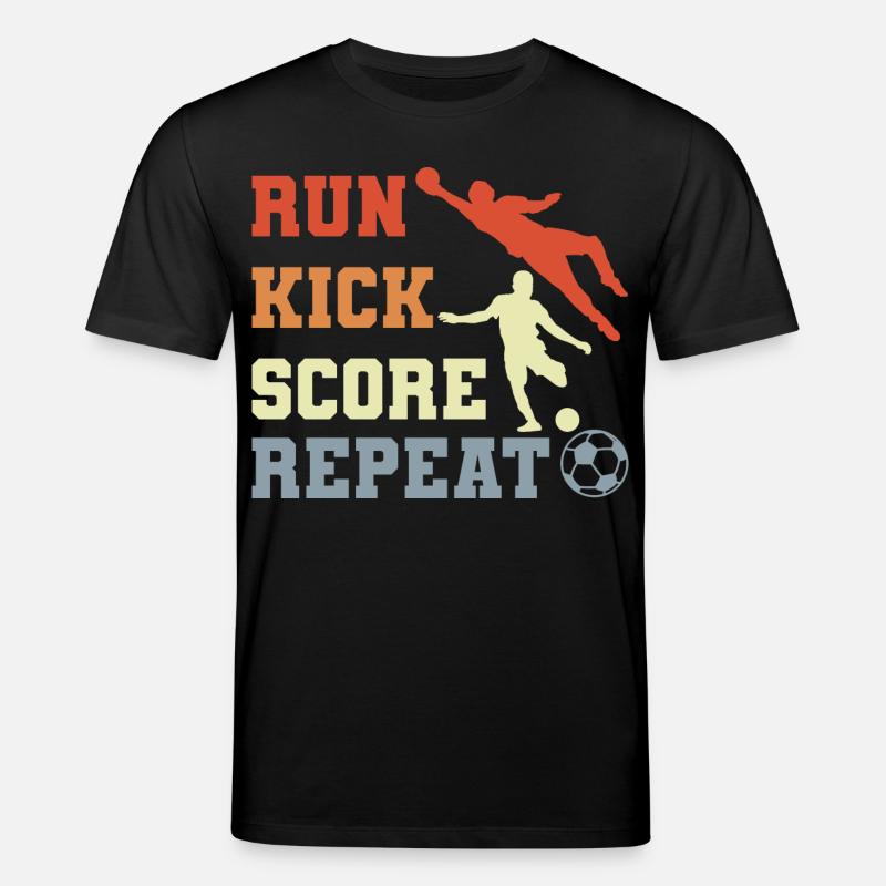 Fußballspieler Routine - Stanley/Stella Unisex Bio-T-Shirt CREATOR  - Schwarz