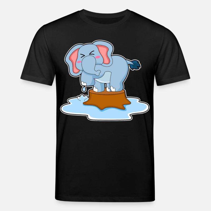 Eau d’éléphant - T-shirt bio CREATOR Stanley/Stella Unisexe - noir