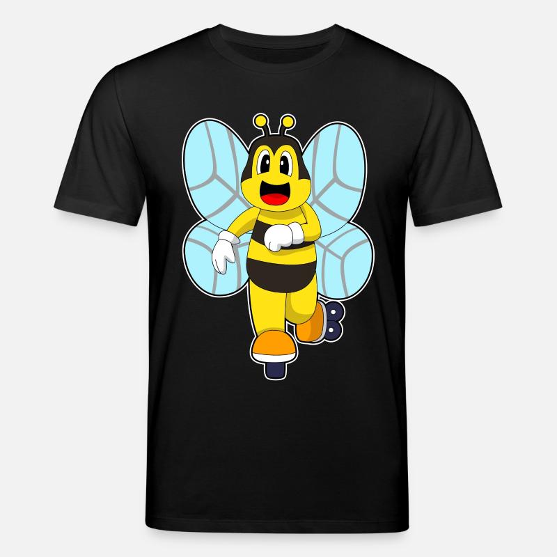 Biene Inline skating Inline skates - Stanley/Stella Unisex Bio-T-Shirt CREATOR - Schwarz