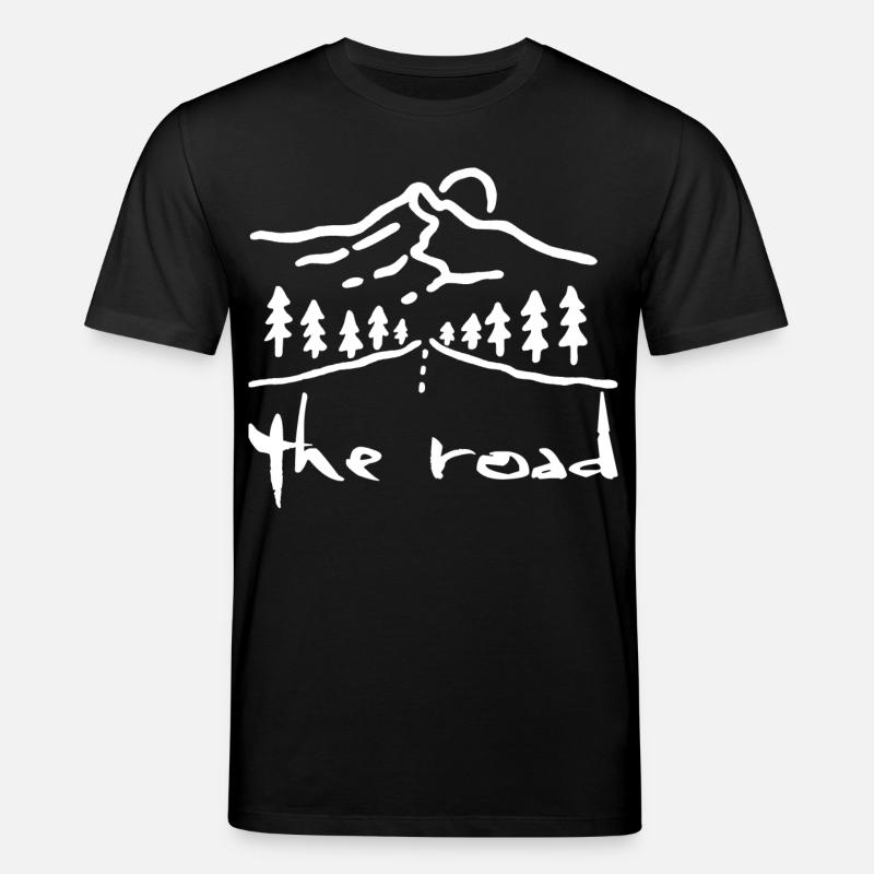 Die weiße Straße - Stanley/Stella Unisex Bio-T-Shirt CREATOR  - Schwarz