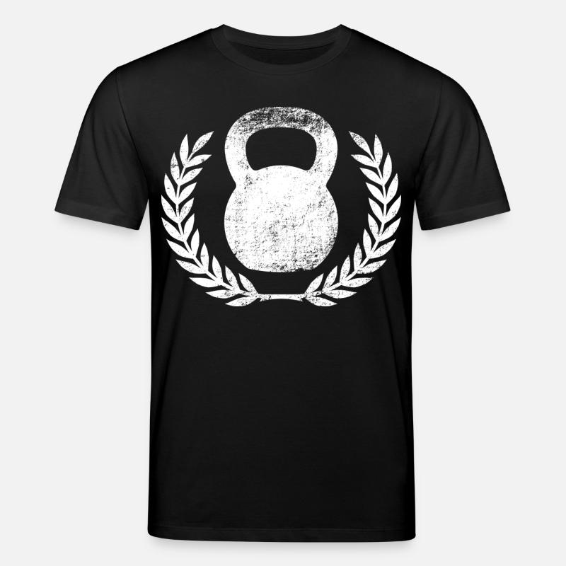 Kettlebell - T-shirt bio CREATOR Stanley/Stella Unisexe - noir