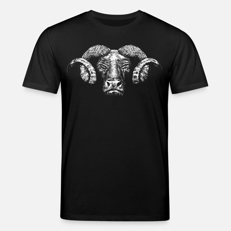 Minotaurus / Kopf - Stanley/Stella Unisex Bio-T-Shirt CREATOR  - Schwarz
