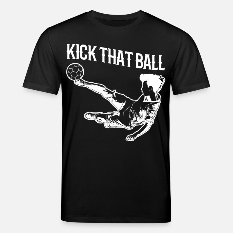 Schieß den Ball - Stanley/Stella Unisex Bio-T-Shirt CREATOR - Schwarz