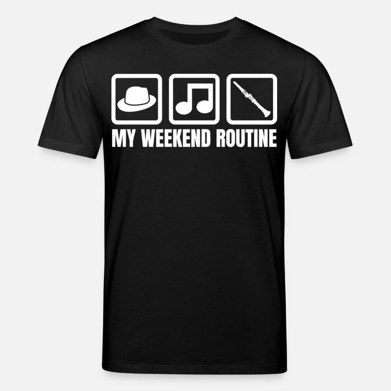 Week-end de la clarinette - T-shirt bio CREATOR Stanley/Stella Unisexe - noir