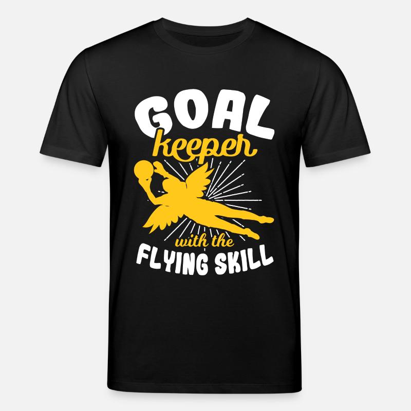 Mädchen Torhüterin - Stanley/Stella Unisex Bio-T-Shirt CREATOR  - Schwarz