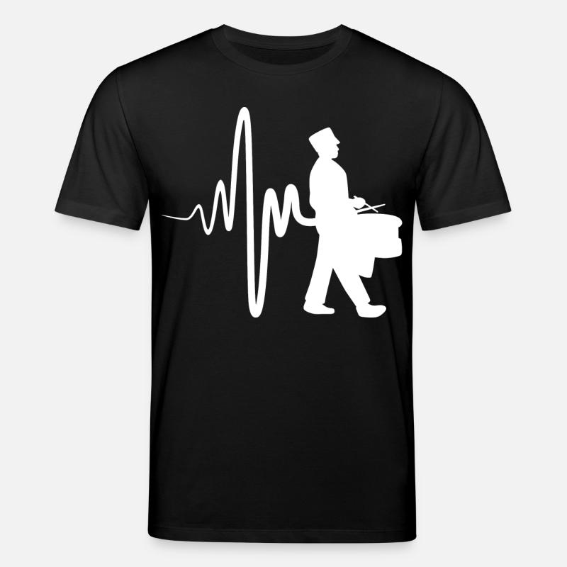 Paradetrommler - Stanley/Stella Unisex Bio-T-Shirt CREATOR  - Schwarz