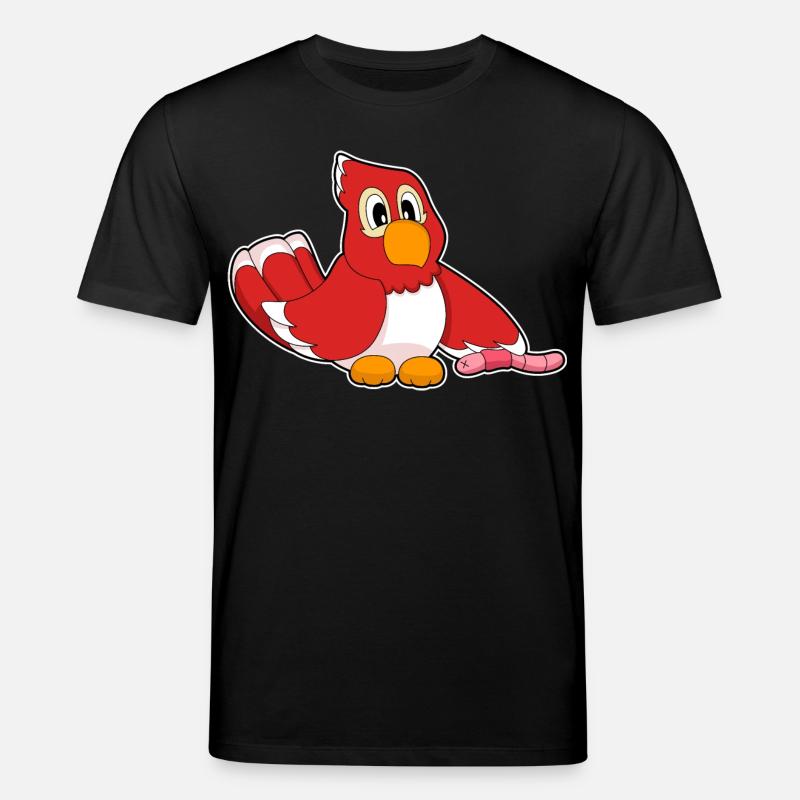 Ver perroquet - T-shirt bio CREATOR Stanley/Stella Unisexe - noir