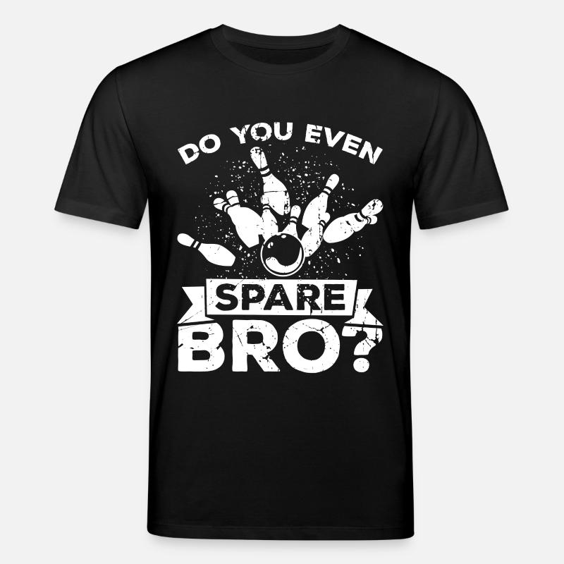 Drôle de dicton de bowling - T-shirt bio CREATOR Stanley/Stella Unisexe - noir