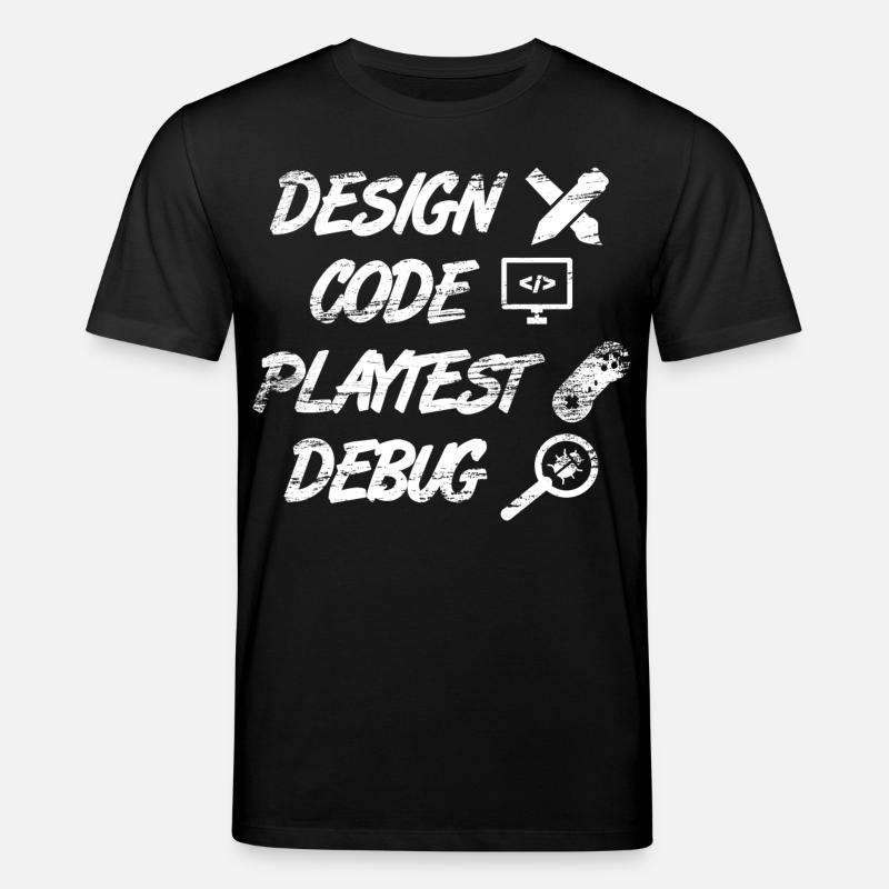 Game Programming - Stanley/Stella CREATOR Unisex Organic T-Shirt - black