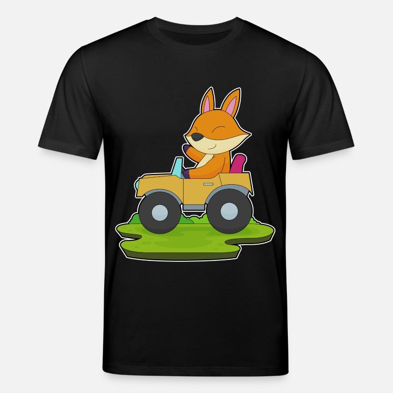 Fuchs Auto - T-shirt bio CREATOR Stanley/Stella Unisexe - noir