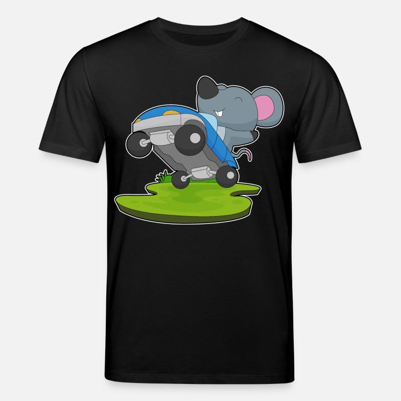 Souris automatique - T-shirt bio CREATOR Stanley/Stella Unisexe - noir