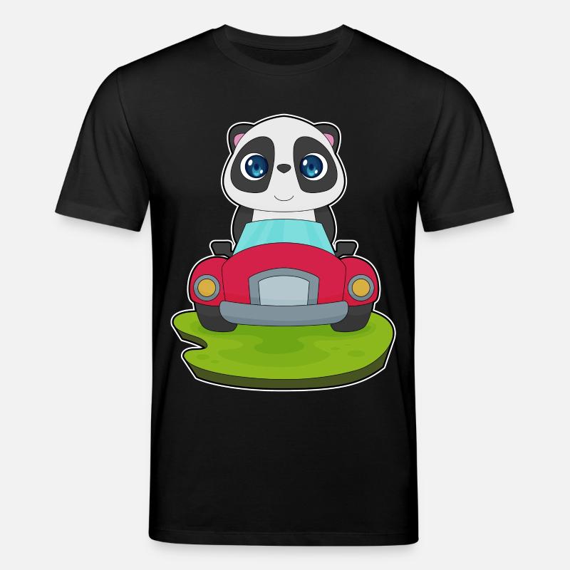 Voiture Panda - T-shirt bio CREATOR Stanley/Stella Unisexe - noir