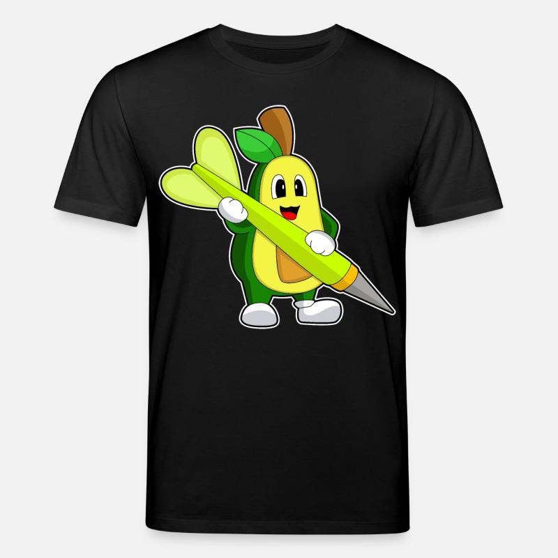 Dart à l’avocat - T-shirt bio CREATOR Stanley/Stella Unisexe - noir