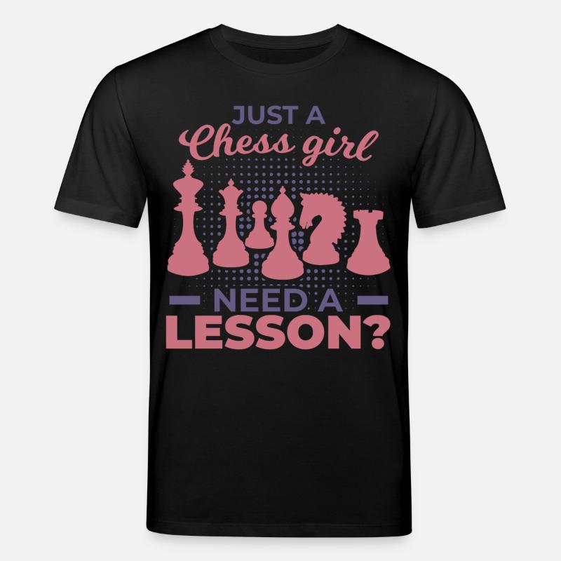 Fille d’échecs - T-shirt bio CREATOR Stanley/Stella Unisexe - noir
