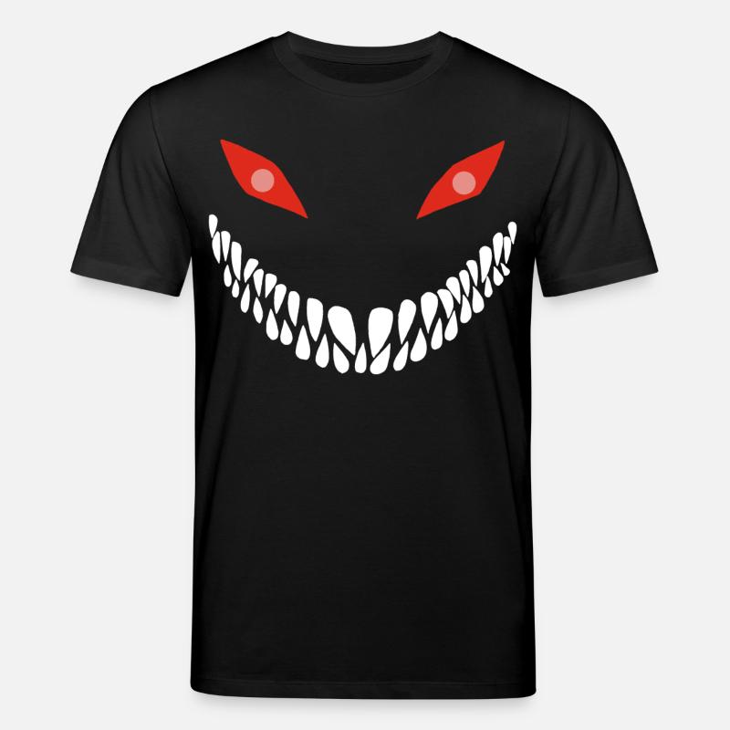 Fleischfressendes Lächeln - Stanley/Stella Unisex Bio-T-Shirt CREATOR  - Schwarz