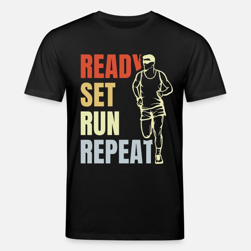 Répétition d’exécution prédéfinie - T-shirt bio CREATOR Stanley/Stella Unisexe - noir