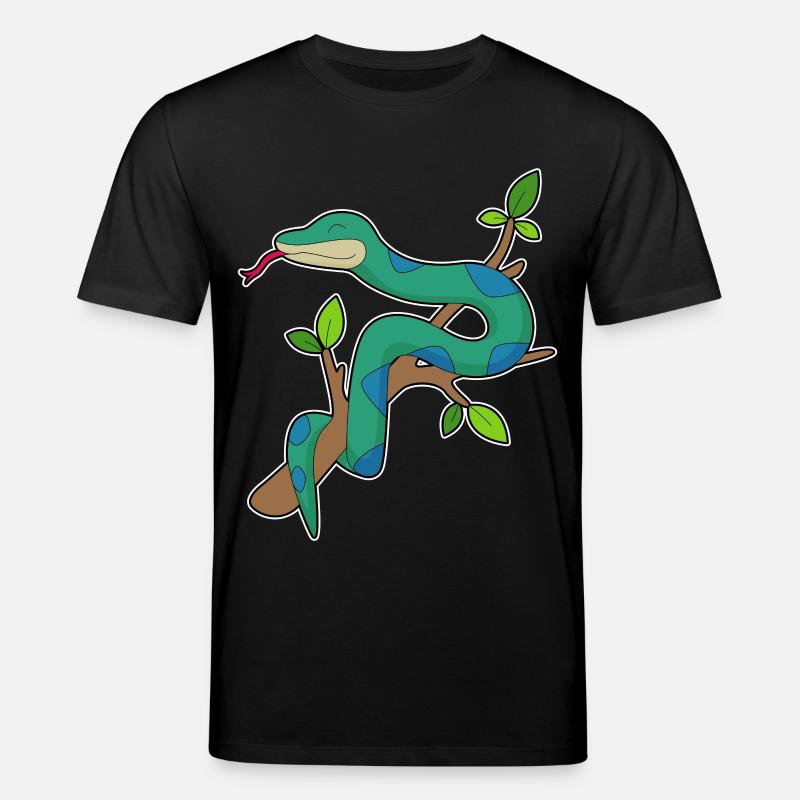 Branche de serpent - T-shirt bio CREATOR Stanley/Stella Unisexe - noir