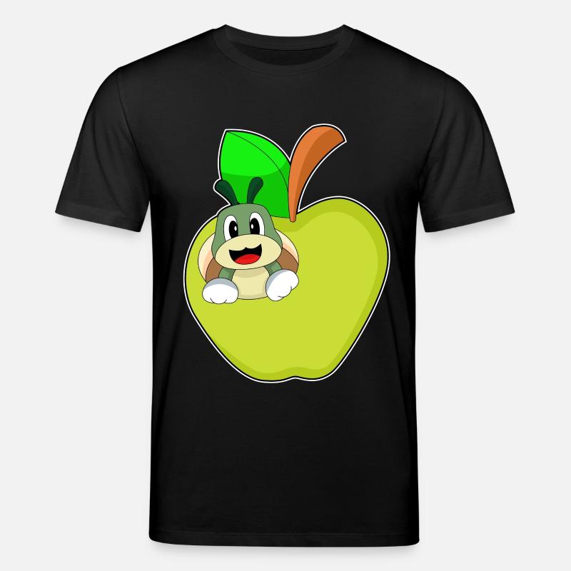 Pomme Caterpillar - T-shirt bio CREATOR Stanley/Stella Unisexe - noir