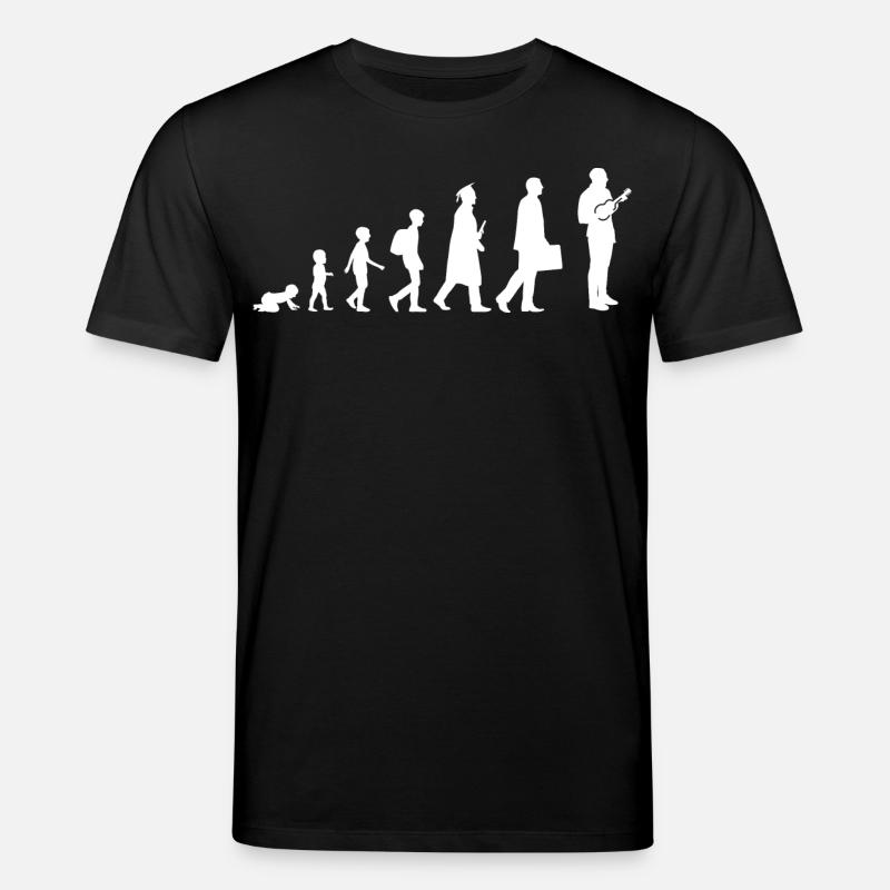 Evolution Ukulele - Stanley/Stella Unisex Bio-T-Shirt CREATOR  - Schwarz