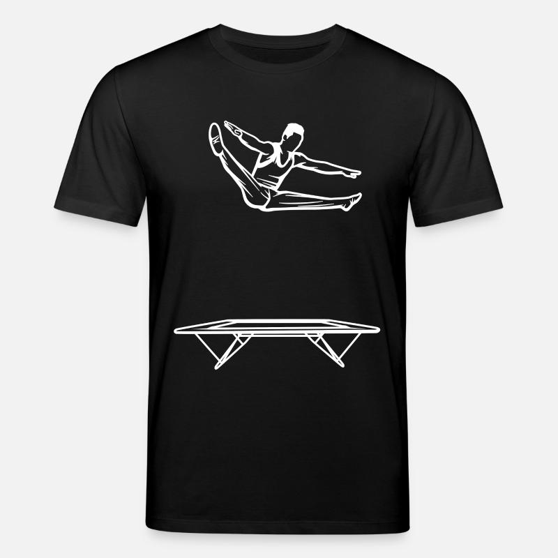 Trampolinspringer Junge - Stanley/Stella Unisex Bio-T-Shirt CREATOR  - Schwarz