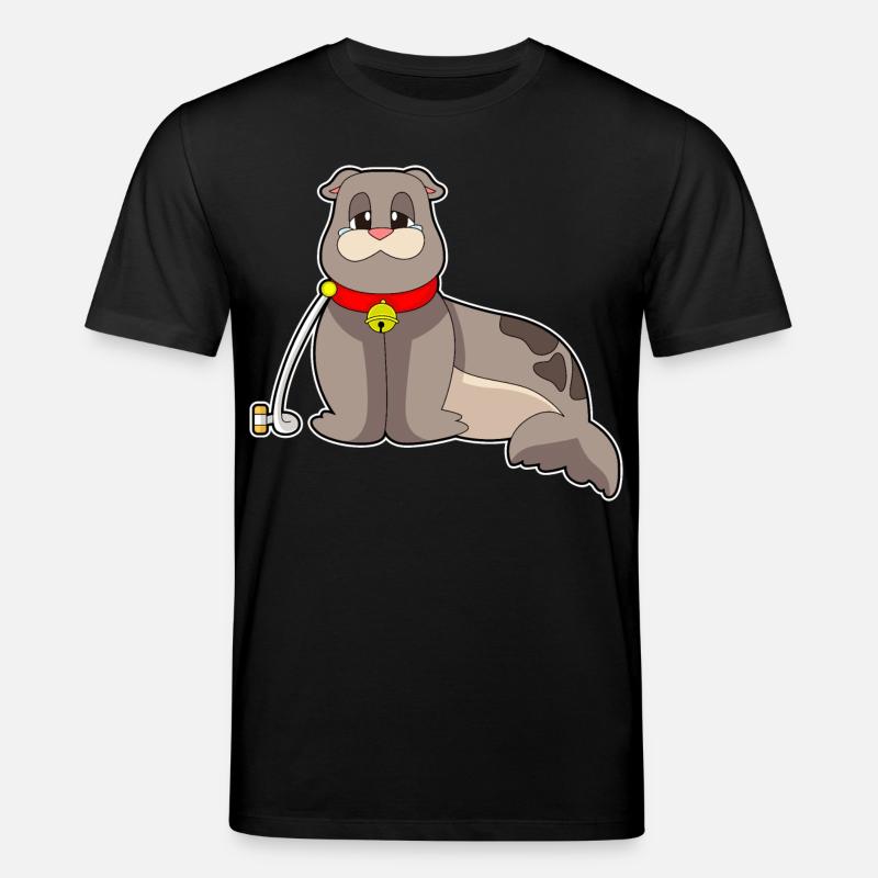 Collier de sceau - T-shirt bio CREATOR Stanley/Stella Unisexe - noir