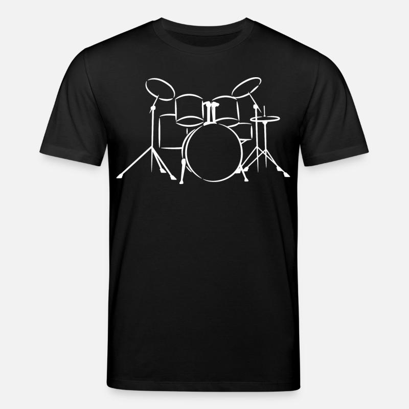 Schlagzeug - Stanley/Stella Unisex Bio-T-Shirt CREATOR - Schwarz