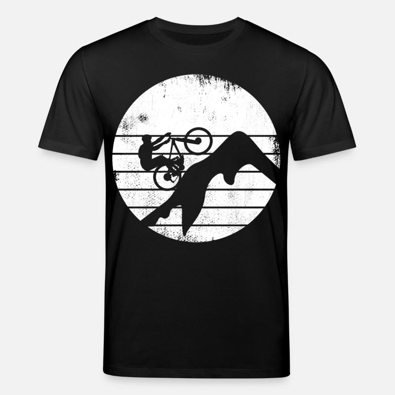 Mountainbiker - Stanley/Stella Unisex Bio-T-Shirt CREATOR  - Schwarz