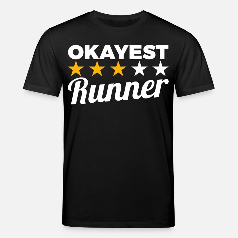 Durchschnittlicher Läufer - Stanley/Stella Unisex Bio-T-Shirt CREATOR  - Schwarz