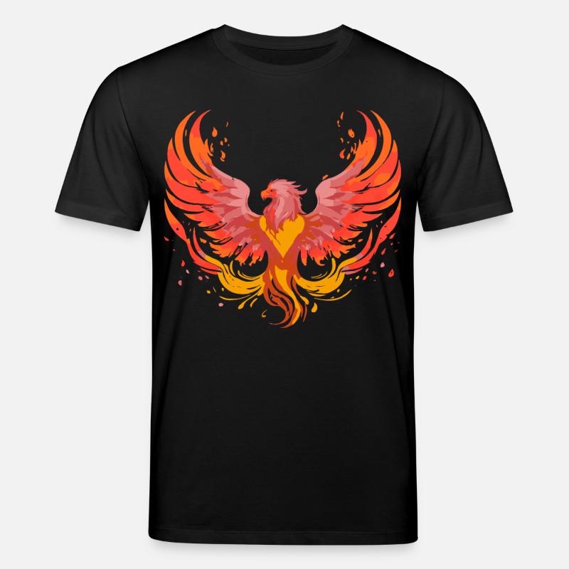 Phoenix Phönix - Stanley/Stella Unisex Bio-T-Shirt CREATOR  - Schwarz