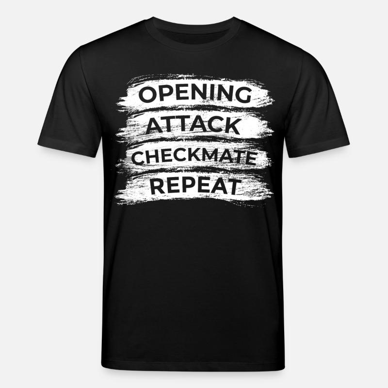 Chess Techniques - Stanley/Stella CREATOR Unisex Organic T-Shirt - black