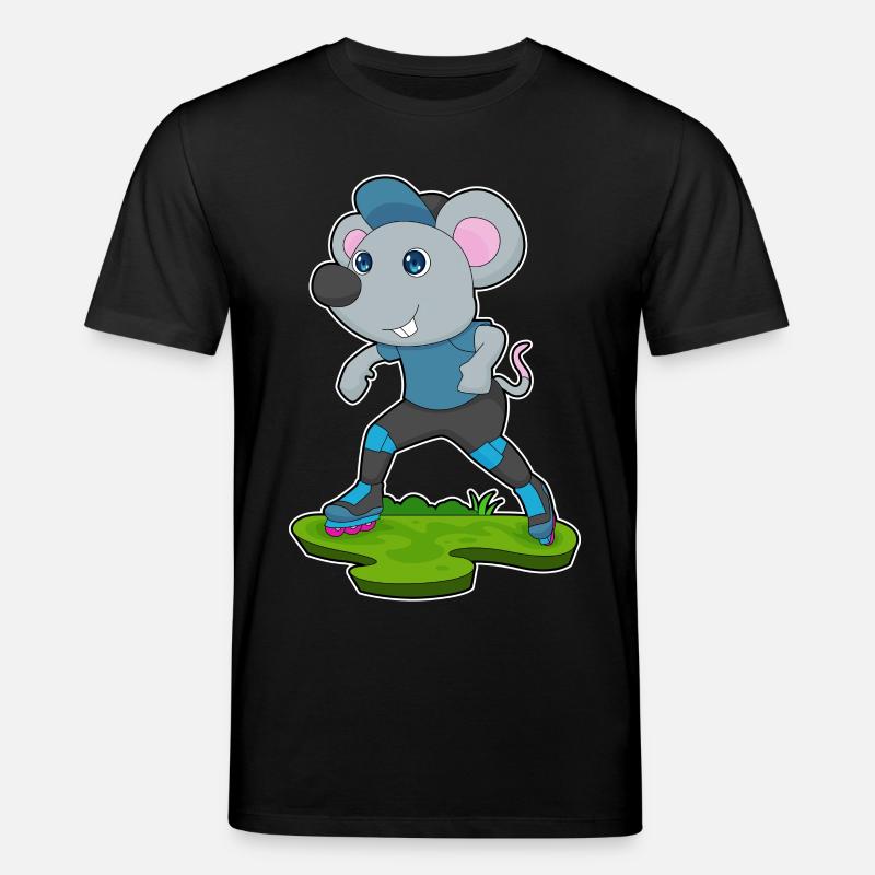 Maus Inline skating Inline skates - Stanley/Stella Unisex Bio-T-Shirt CREATOR  - Schwarz