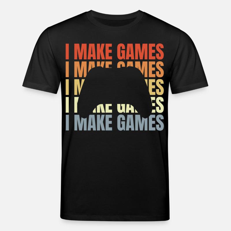 Game Developer Saying - Stanley/Stella CREATOR Unisex Organic T-Shirt - black