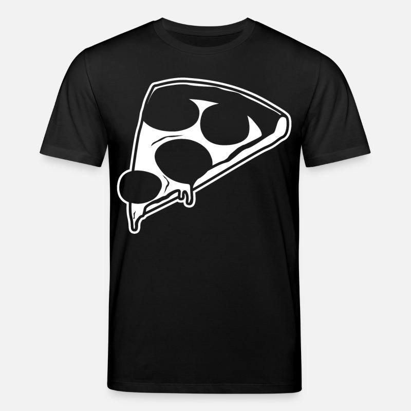 Dessin de pizza - T-shirt bio CREATOR Stanley/Stella Unisexe - noir