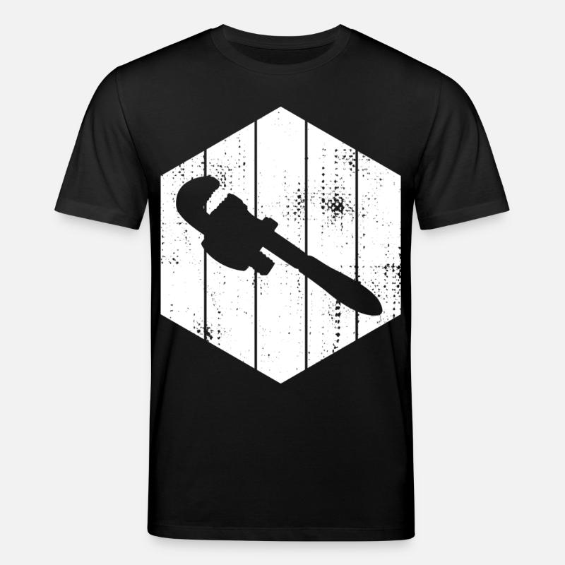 Croquis de clé à pipe - T-shirt bio CREATOR Stanley/Stella Unisexe - noir