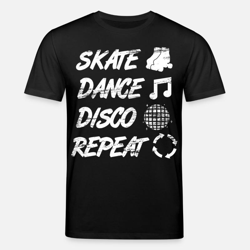 Discothèque de patin à roulettes - T-shirt bio CREATOR Stanley/Stella Unisexe - noir